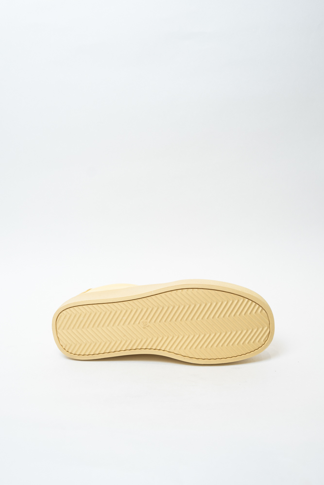 Кроссовки женские, арт 54-K19-17, натуральная кожа, цвет желт.