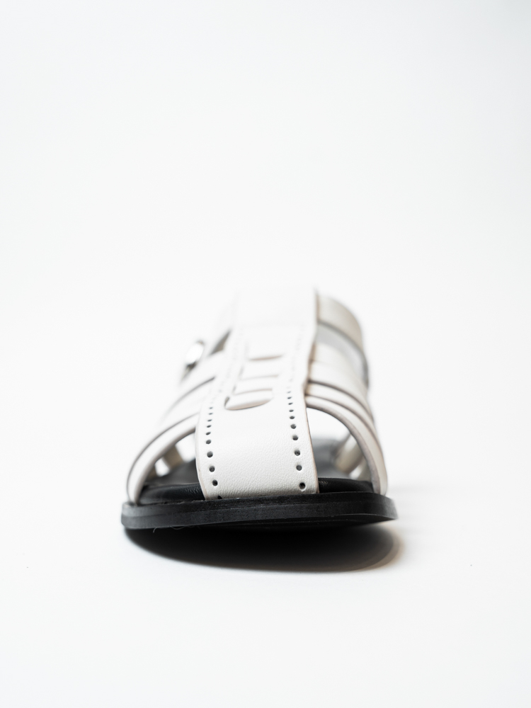 Босоножки женские, арт L310-B, натуральная кожа, цвет бел.