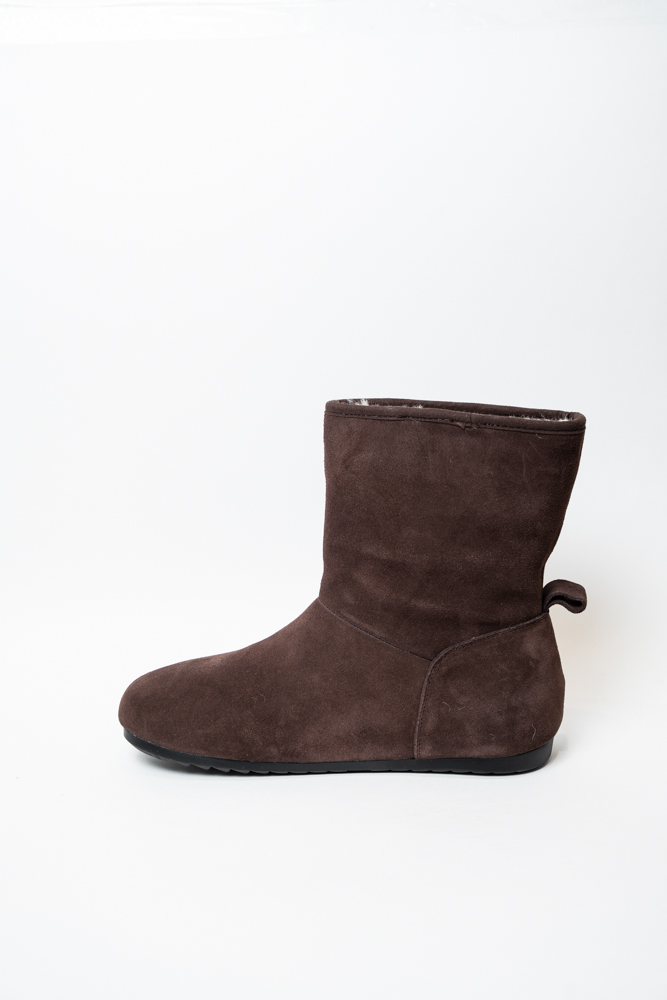 Ботинки женские, арт PAHM1-4, натуральная замша, цвет кор.