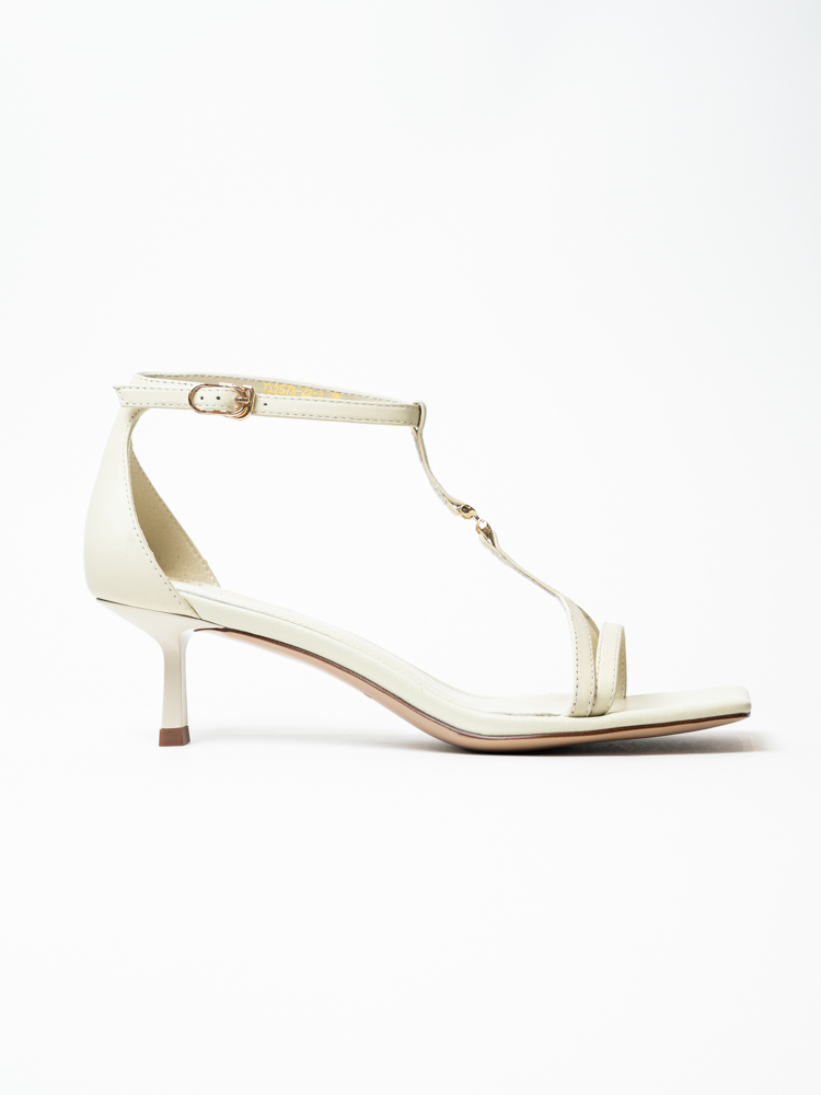 Босоножки женские, арт ZX2573-22-3, натуральная кожа, цвет беж.