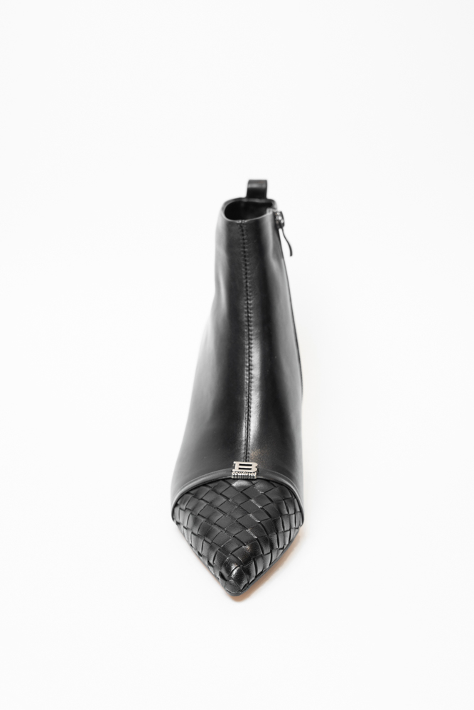 Ботинки женские, арт FA60-D88-808P/Y692, натуральная кожа, цвет черн.