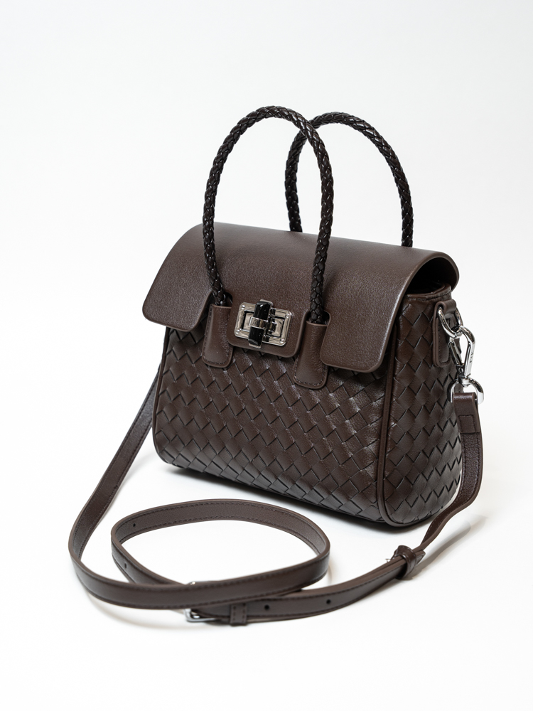 Сумка женская, арт 2438, натуральная кожа, цвет кор .