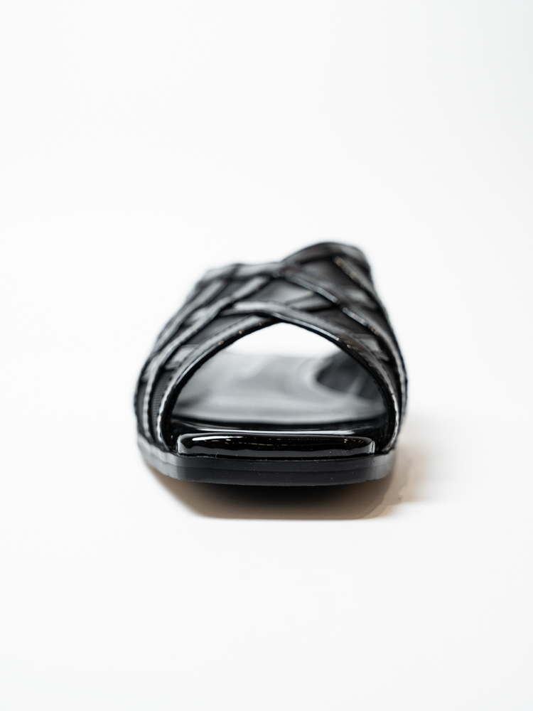 Сабо женские, арт 113-307/6-41/6, натуральная кожа, цвет черн.