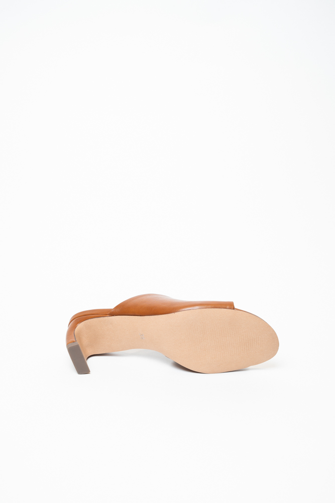 Сабо женские, арт L859-M240-TP911, натуральная кожа, цвет рыж.