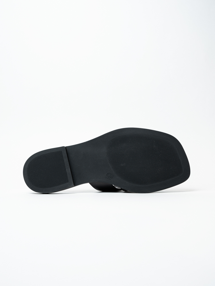 Сабо женские, арт NL278-H607-YP1960TH, натуральная кожа, цвет черн.