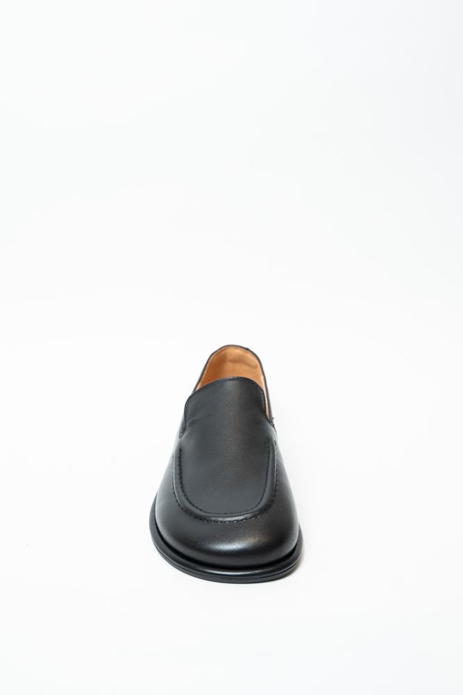 Туфли женские, арт 760-6-H, натуральная кожа, цвет черн.