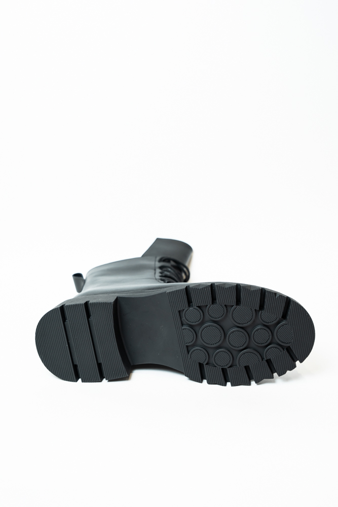 Ботинки женские, арт 5255-561-471R, натуральная кожа, цвет черн.