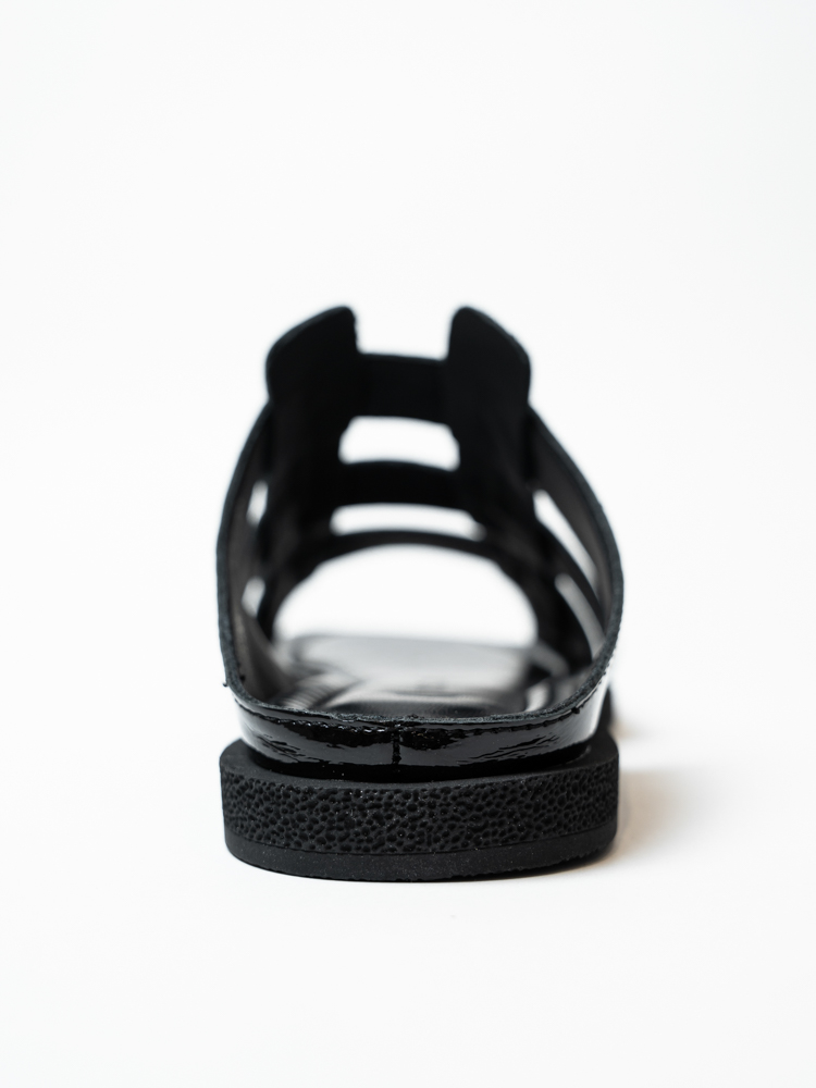 Сабо женские, арт AS955-W276-G10, натуральная кожа, цвет черн.