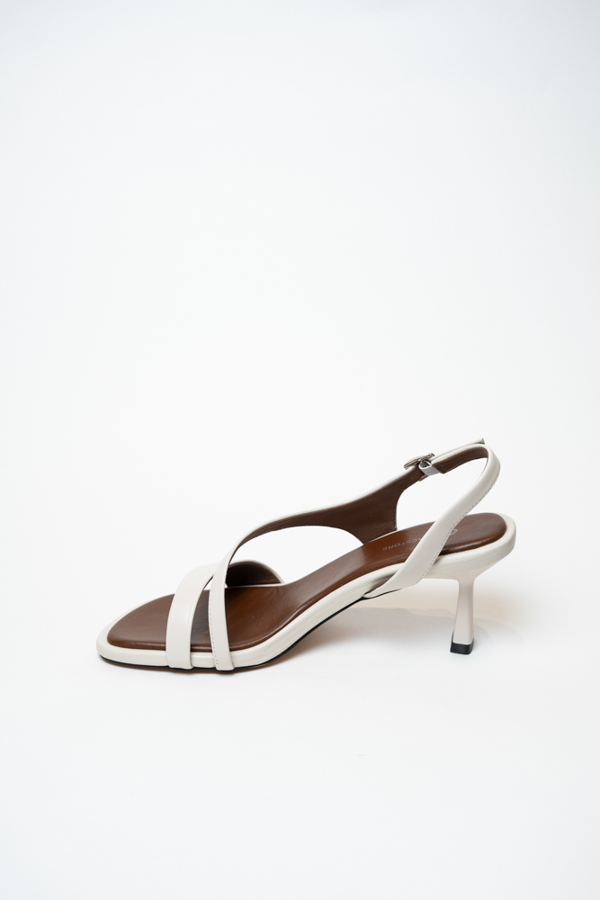 Босоножки женские, арт HG682-602-3, натуральная кожа, цвет беж.