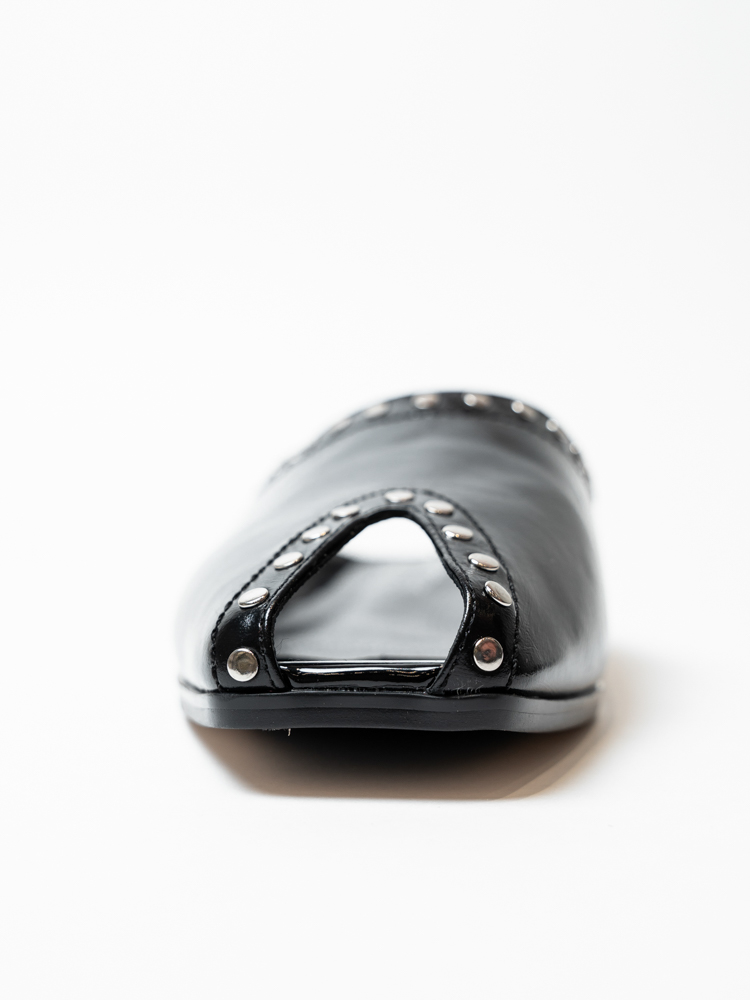 Сабо женские, арт 02-Y7206B488-Y568AL, натуральная кожа, цвет черн.