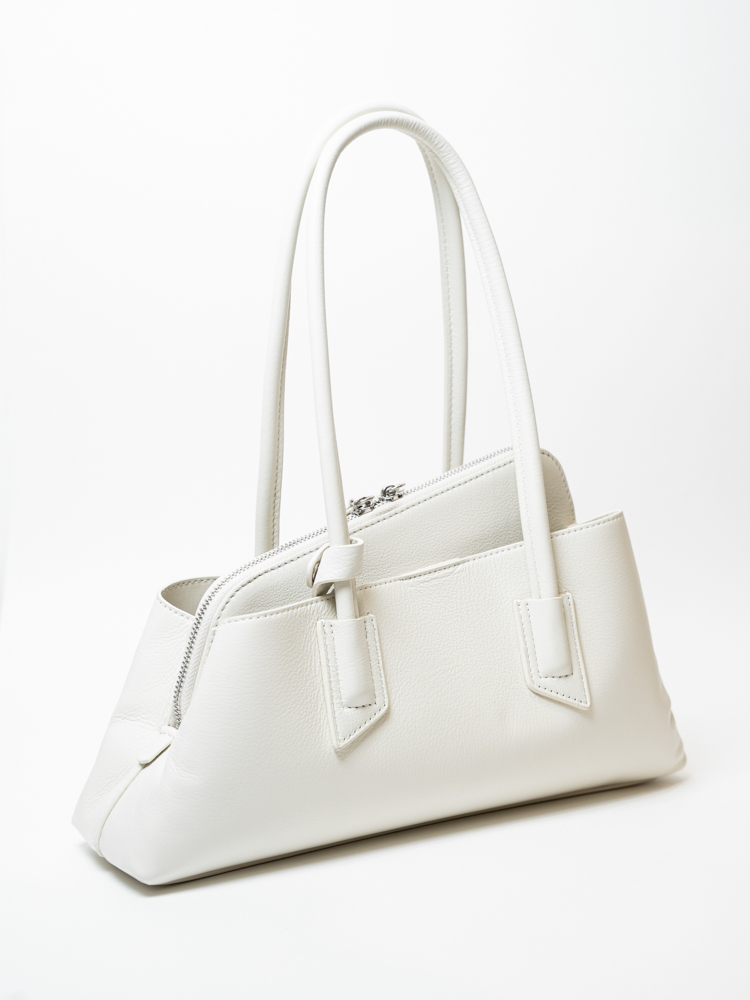 Сумка женская, арт 6006, натуральная кожа, цвет бел .