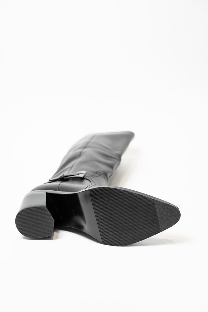 Сапоги женские, арт 05-S1419Y-L3307R-1, натуральная кожа, цвет черн.