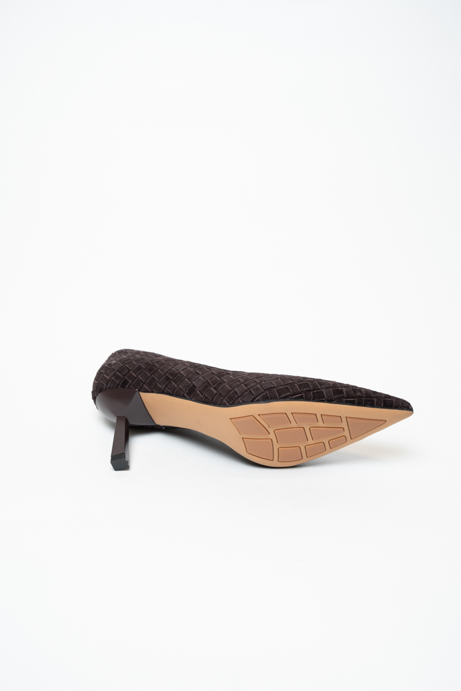 Туфли женские, арт G09-6015-YJ-2, натуральная замша, цвет кор.