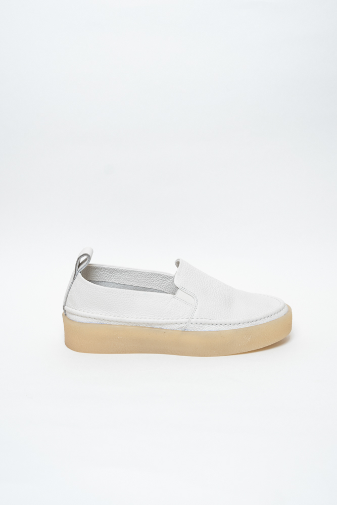 Кроссовки женские, арт ZX233-01-4, натуральная кожа, цвет бел.