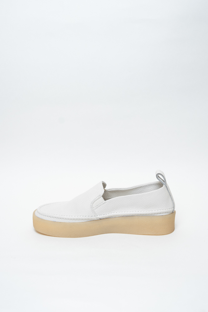 Кроссовки женские, арт ZX233-01-4, натуральная кожа, цвет бел.