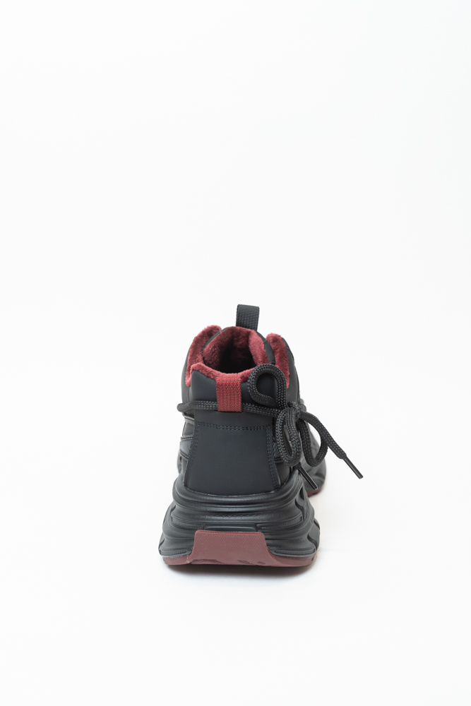 Кроссовки женские, арт 11579-2, натуральная кожа, цвет черн.