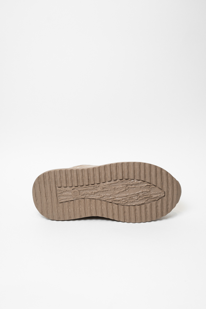 Кроссовки женские, арт AS928-W279-90, натуральная замша, цвет беж.