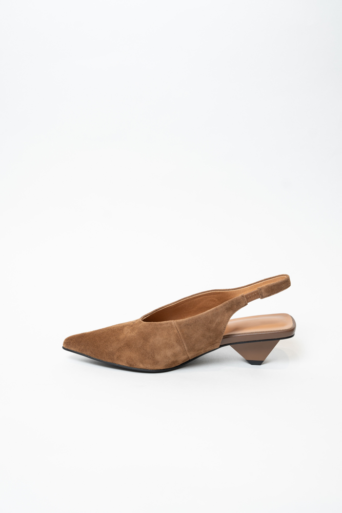 Босоножки женские, арт 312-484, натуральная замша, цвет кор.