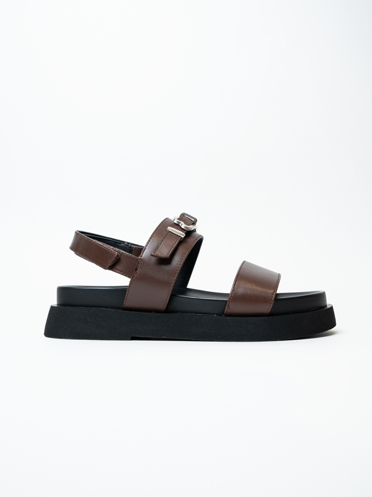 Босоножки женские, арт 6959-K, натуральная кожа, цвет кор.