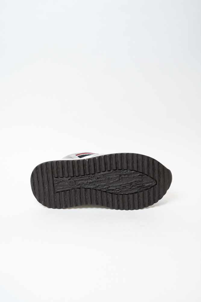 Кроссовки женские, арт AS928-W278-4, натуральная замша/текстиль, цвет сер.