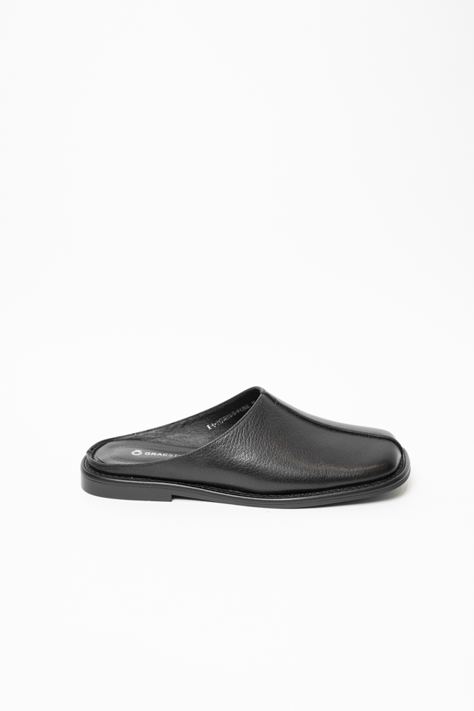 Сабо женские, арт K-L-Y4776B376-Y428A, натуральная кожа, цвет черн.