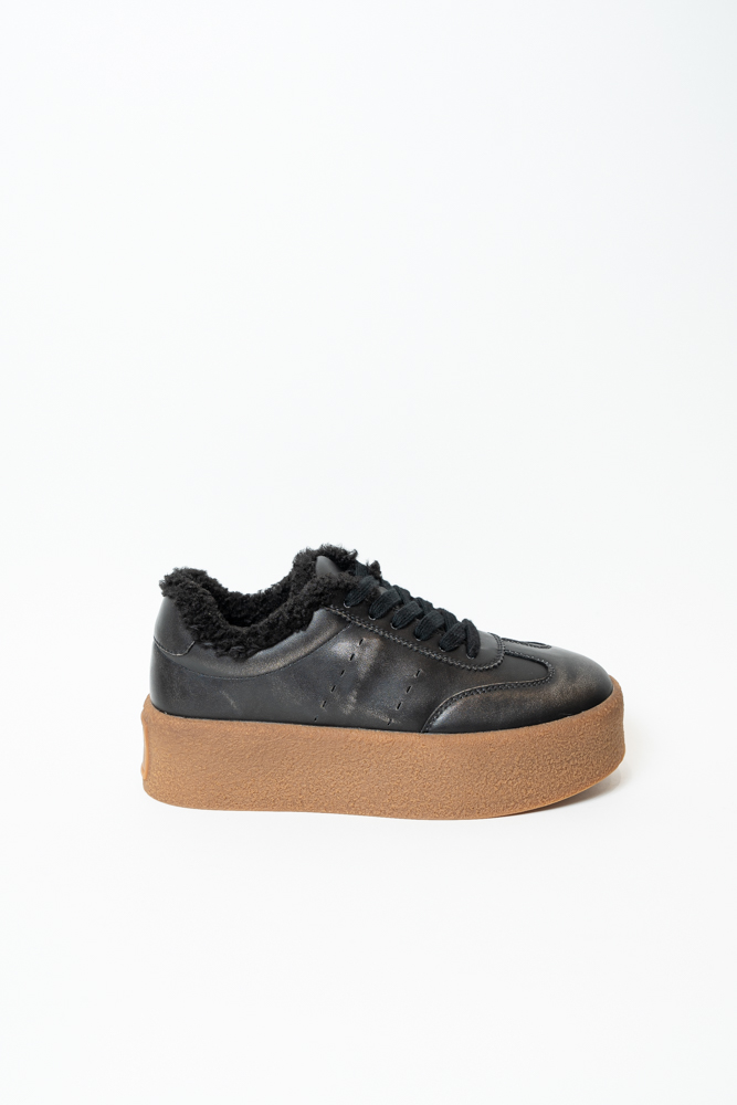 Кроссовки женские, арт G57-602-1SH, натуральная кожа, цвет черн.