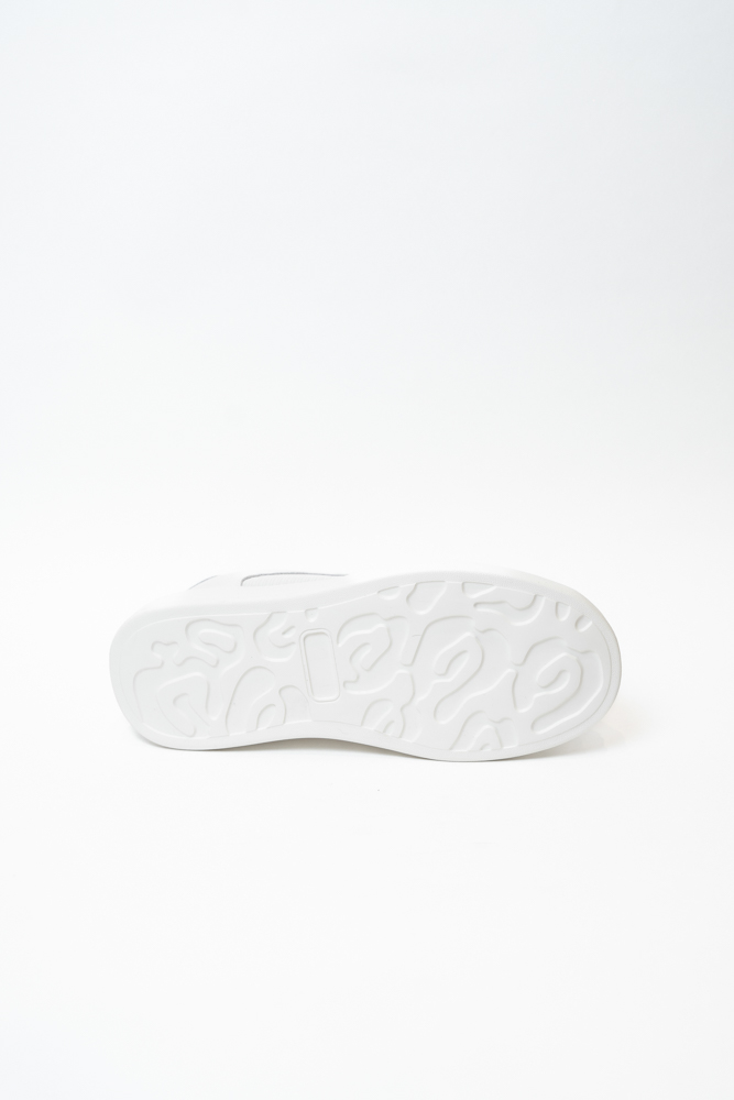 Кроссовки женские, арт LS20257-11-B, натуральная кожа/текстиль, цвет бел.