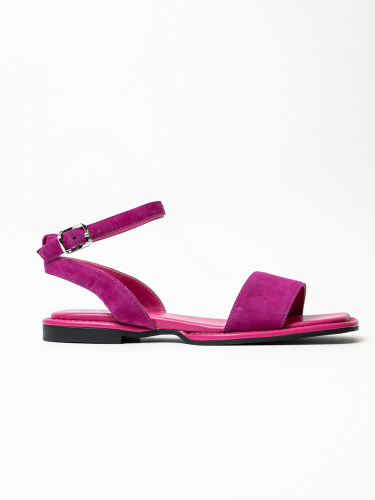 Босоножки женские, арт 02-Y7766B593-F158AL, натуральная замша, цвет роз.