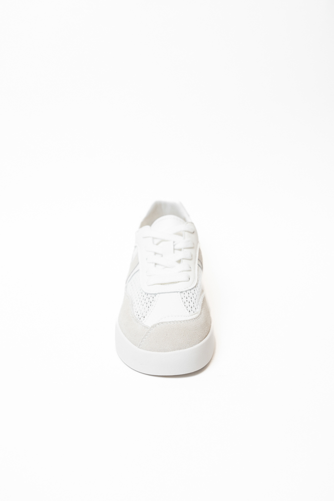 Кроссовки женские, арт M629-03-3, натуральная замша/текстиль, цвет сер.