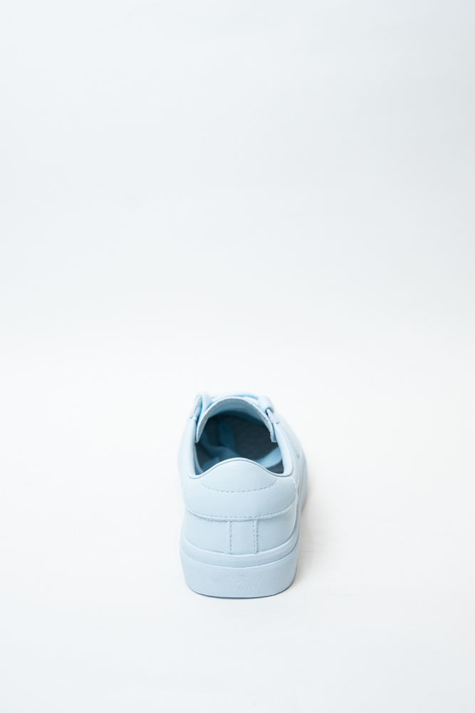 Кроссовки женские, арт 54-K19-11, натуральная кожа, цвет син.