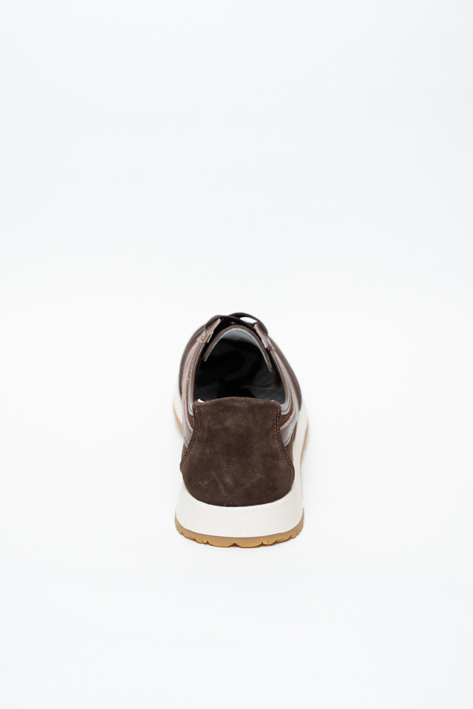 Кроссовки женские, арт F9-Q01-9, натуральная замша, цвет кор.