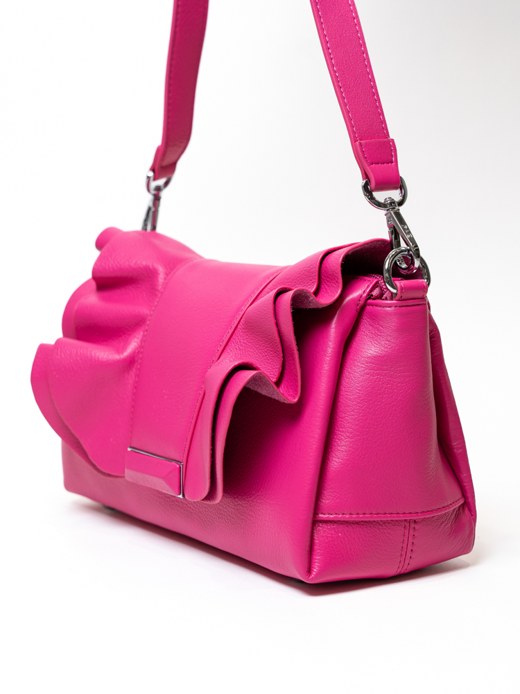 Сумка женская, арт 2407-1, натуральная кожа, цвет роз .