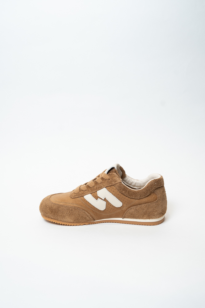 Кроссовки женские, арт AS929-W283-201, натуральная кожа/замша, цвет кор.