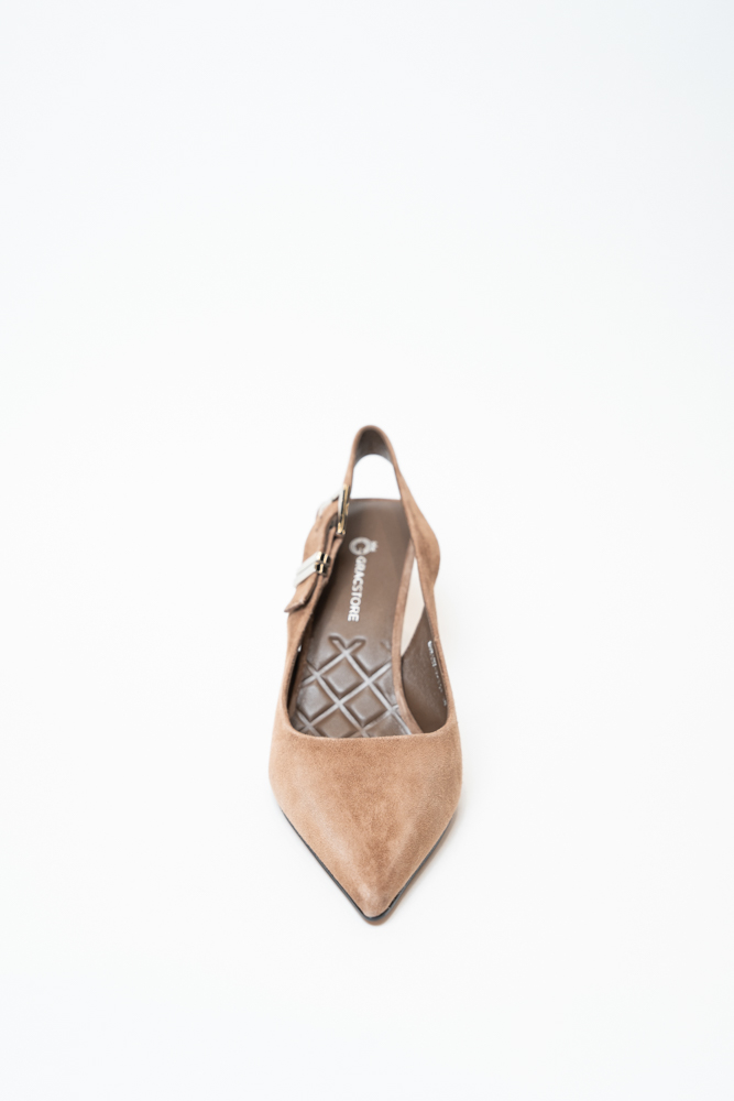 Босоножки женские, арт K82137-2-Z14, натуральная замша, цвет кор.