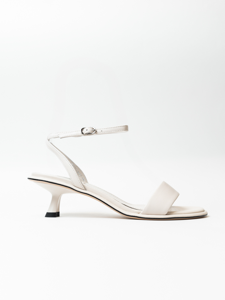 Босоножки женские, арт F8621-4-Y7, натуральная кожа, цвет беж.