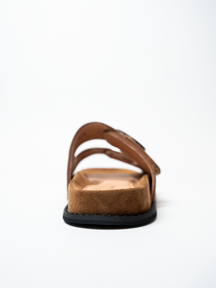 Сабо женские, арт A5908-C2-5, натуральная замша, цвет кор.