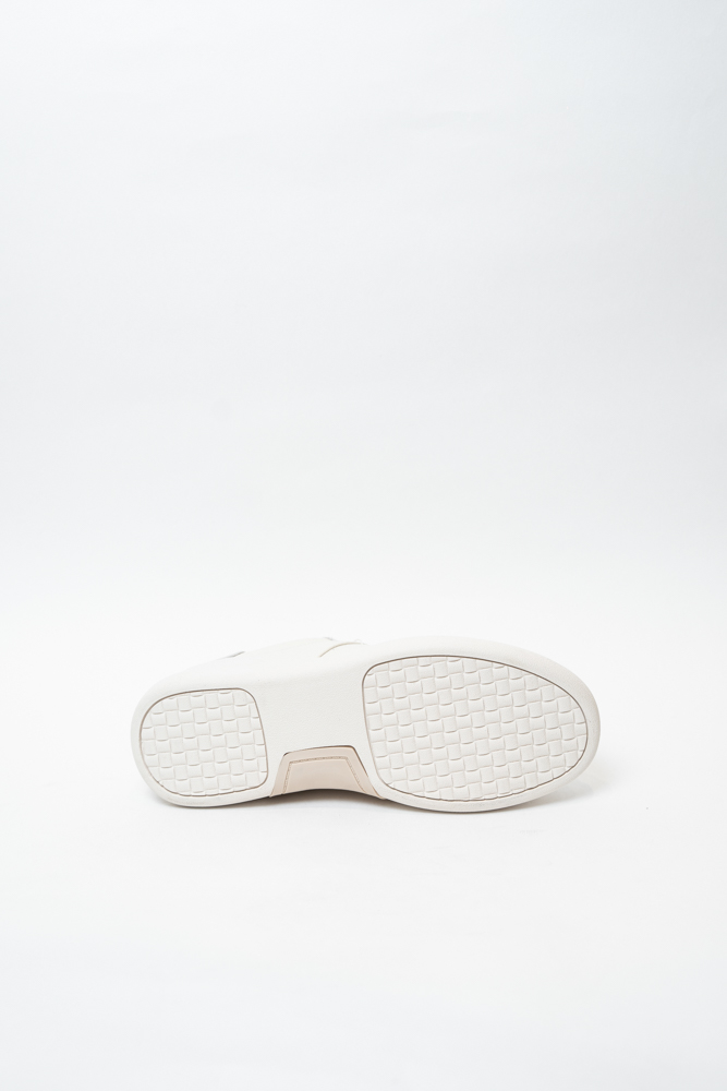 Кроссовки женские, арт AS673-Z067-005, натуральная кожа, цвет беж.