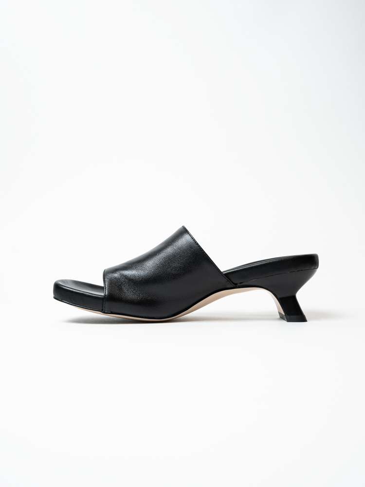 Сабо женские, арт Y7466B711-Y229AL, натуральная кожа, цвет черн.