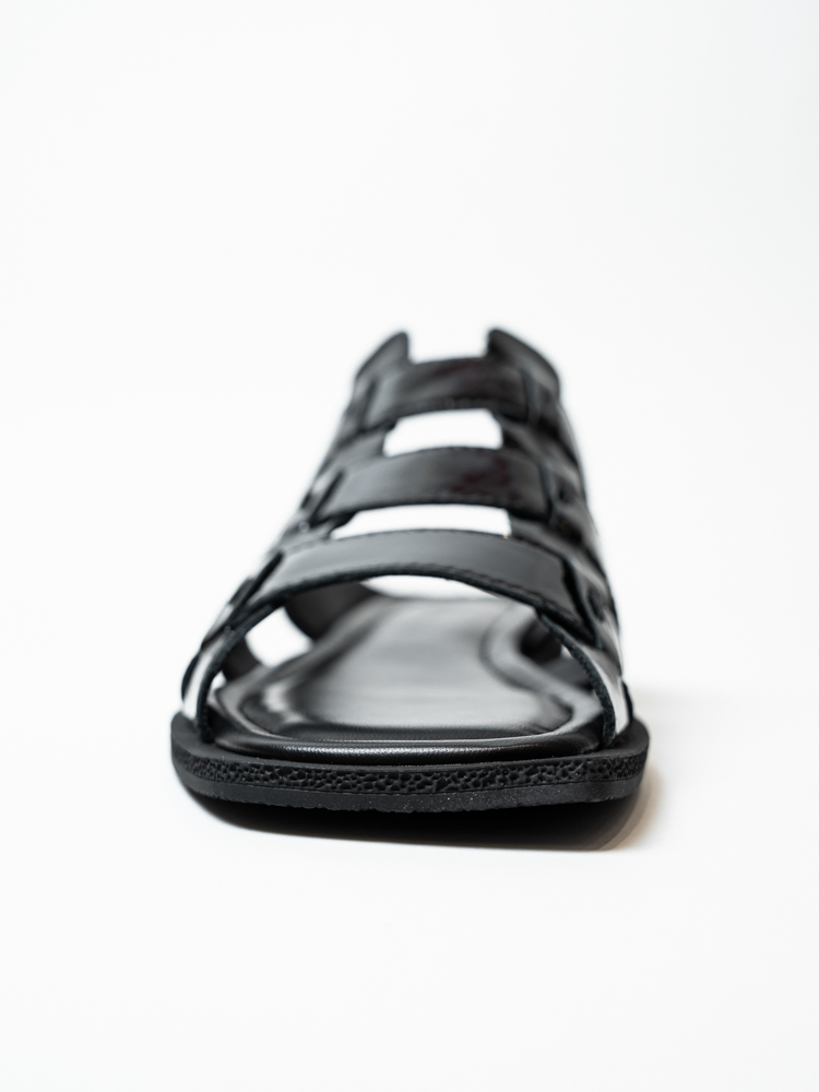 Сабо женские, арт AS955-W276-G10, натуральная кожа, цвет черн.