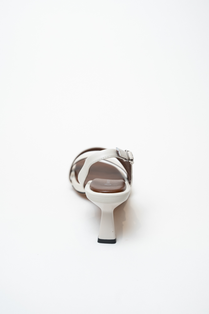 Босоножки женские, арт HG682-602-3, натуральная кожа, цвет беж.