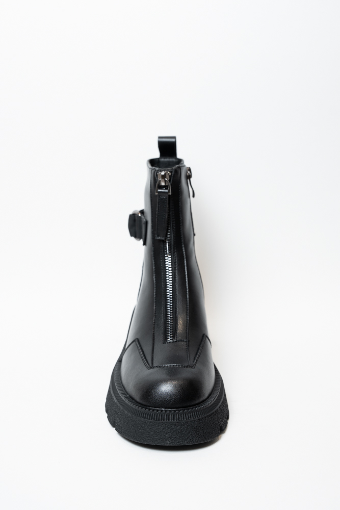 Ботинки женские, арт ZPF5519-Q1359ZM, натуральная кожа, цвет черн.