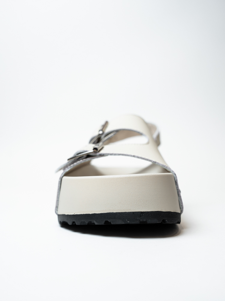 Босоножки женские, арт ZMW202506BEP, натуральная кожа, цвет беж.