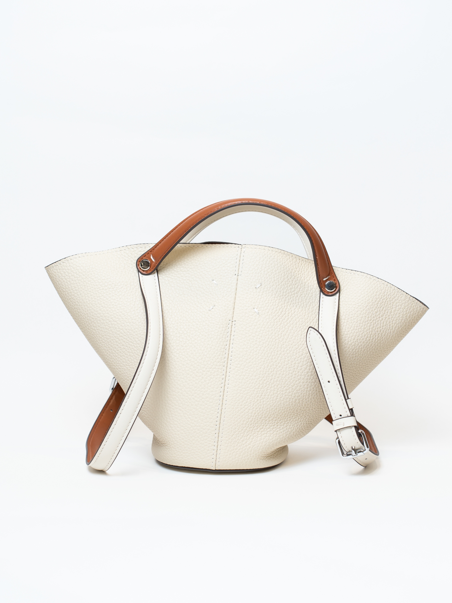 Сумка женская, арт 3837, натуральная кожа, цвет беж.