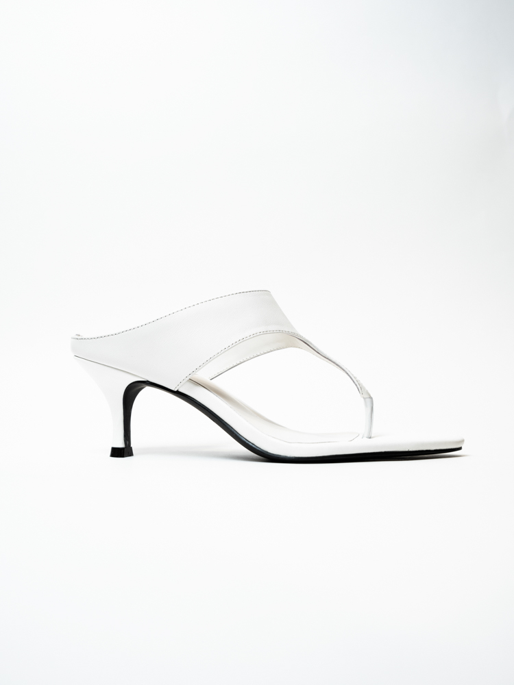 Сабо женские, арт K-L-62A394-L289-M220, натуральная кожа, цвет бел.