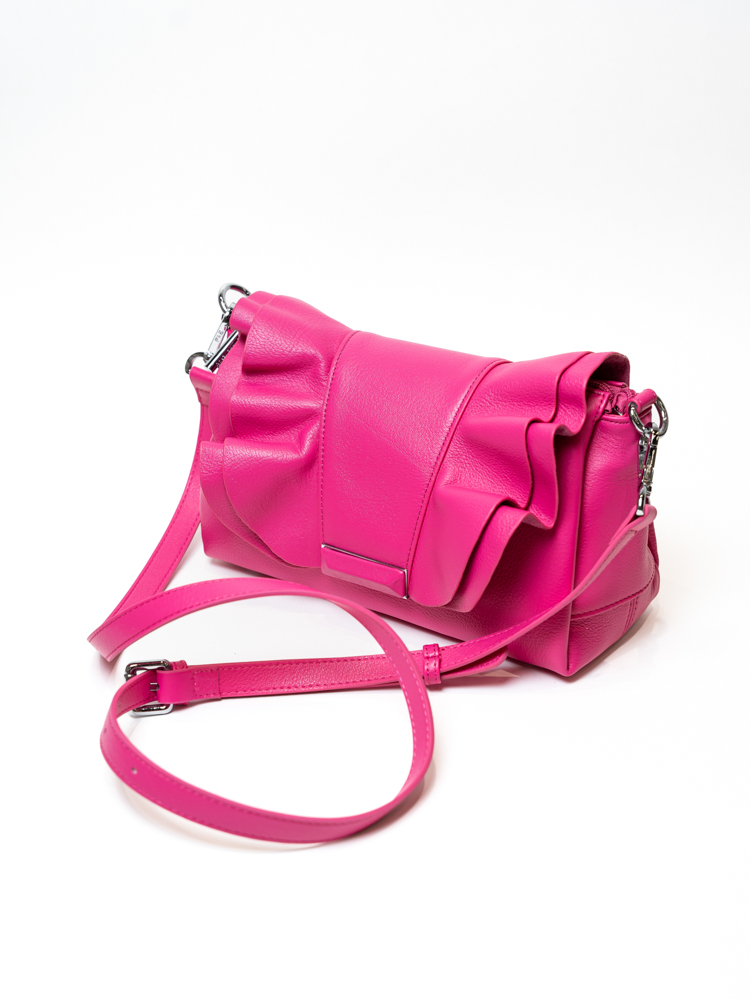 Сумка женская, арт 2407-1, натуральная кожа, цвет роз .