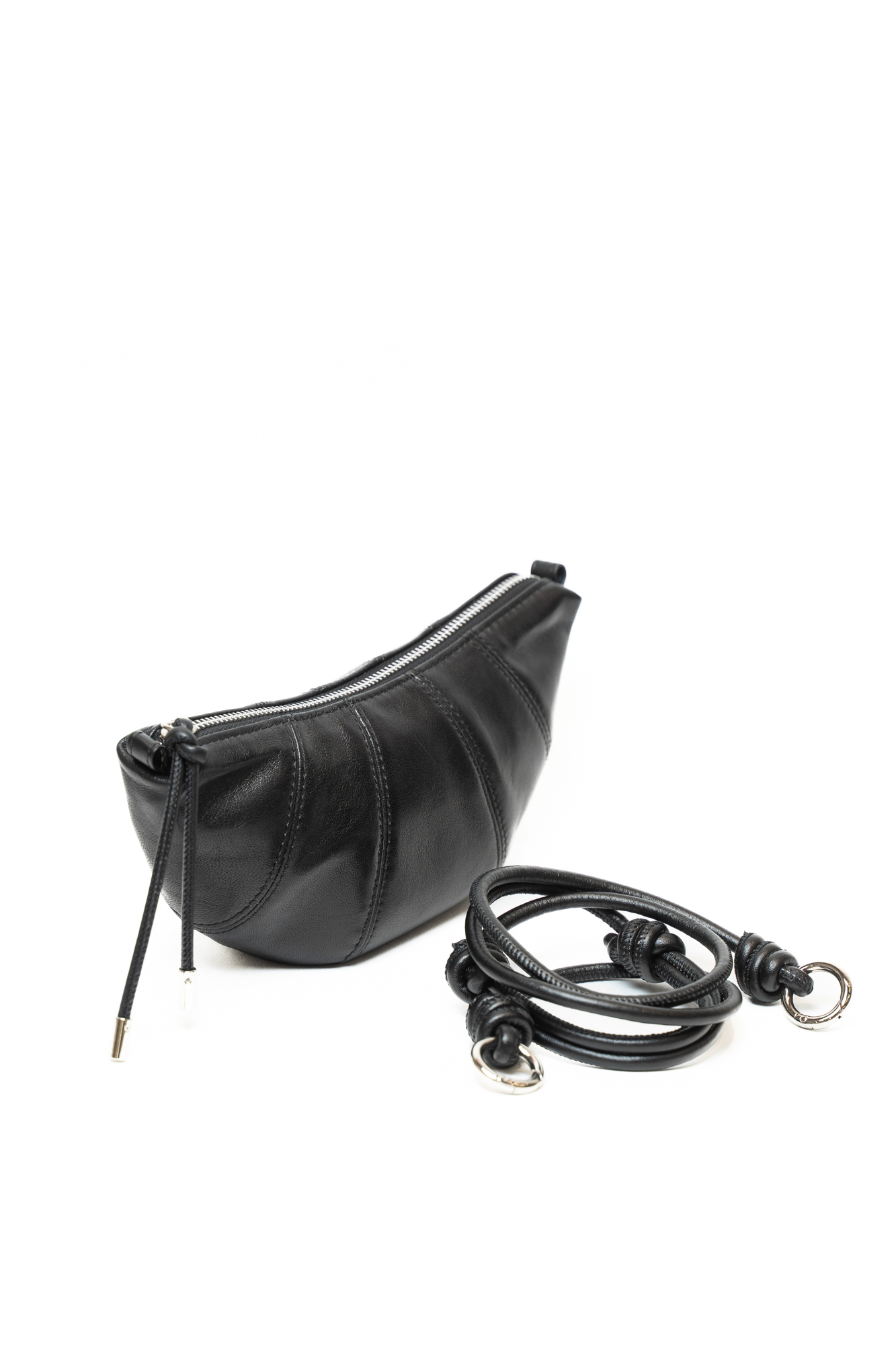 Сумка женская, арт 3331, натуральная кожа, цвет черн.