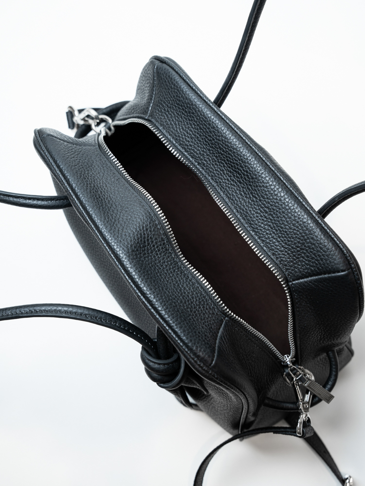 Сумка женская, арт 1167, натуральная кожа, цвет черн.