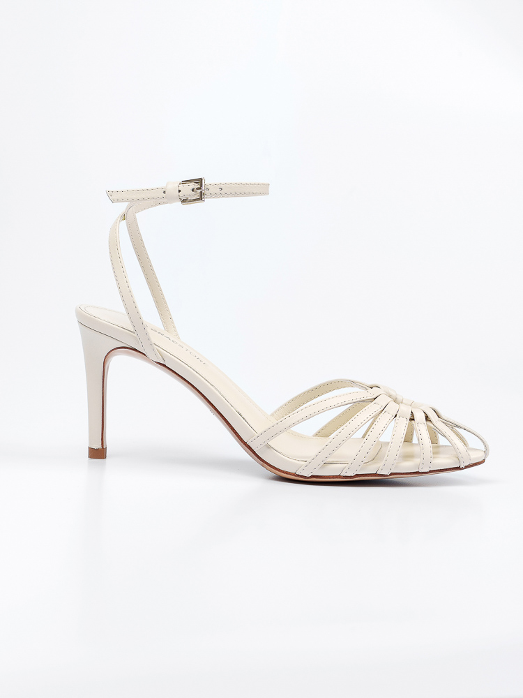 Босоножки женские, арт X83302-1-Y7, натуральная кожа, цвет беж.