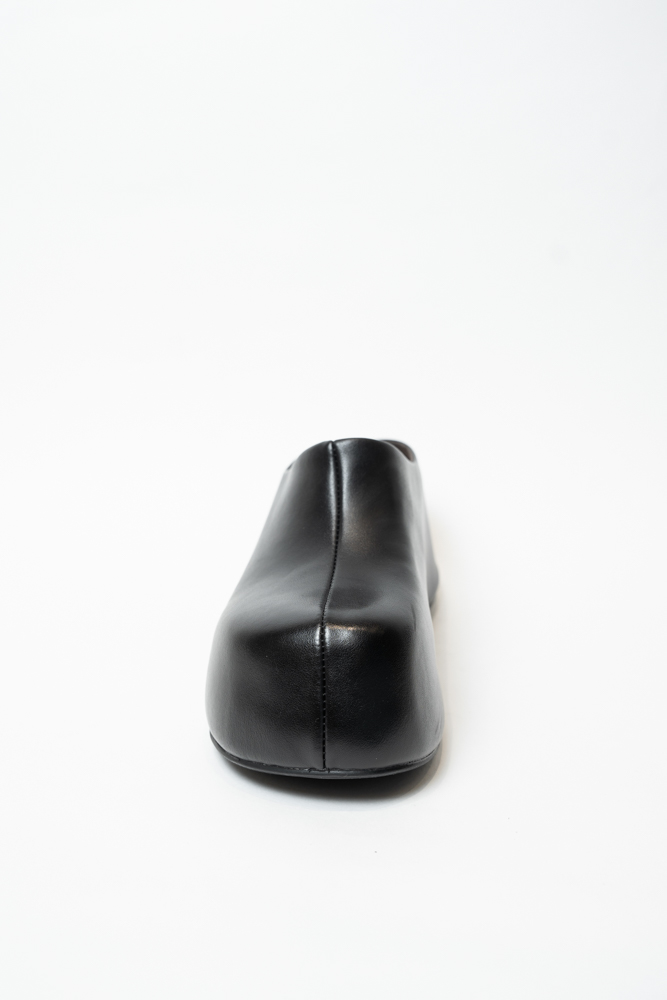 Сабо женские, арт G757-701-H, натуральная кожа, цвет черн.