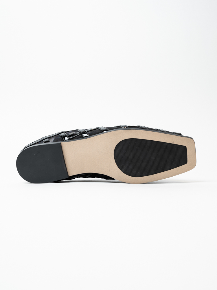 Сабо женские, арт 113-307/6-41/6, натуральная кожа, цвет черн.